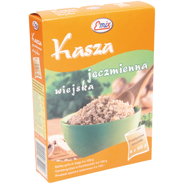 Крупа перловая, в варочных пакетиках 4x100г