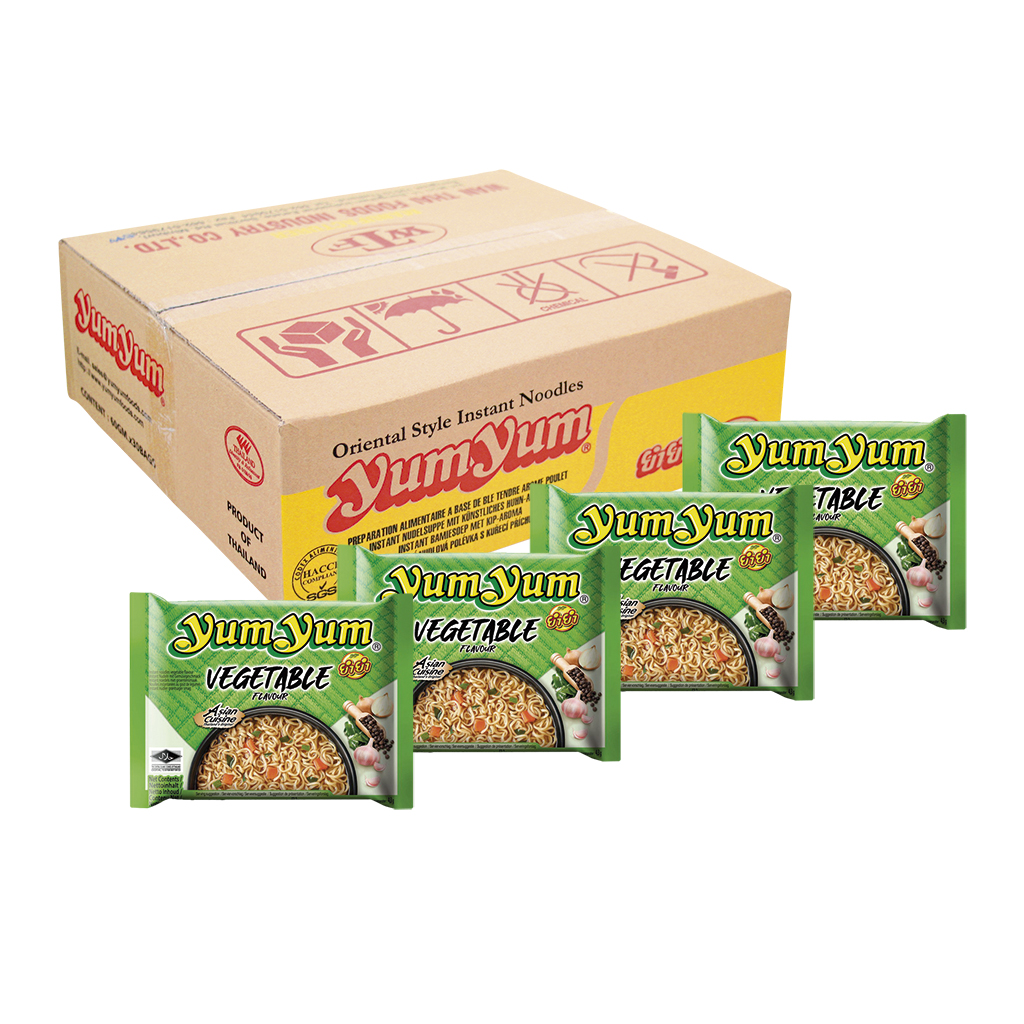 Instantnoedels met groentesmaak "Yum-Yum", 30 x 60g