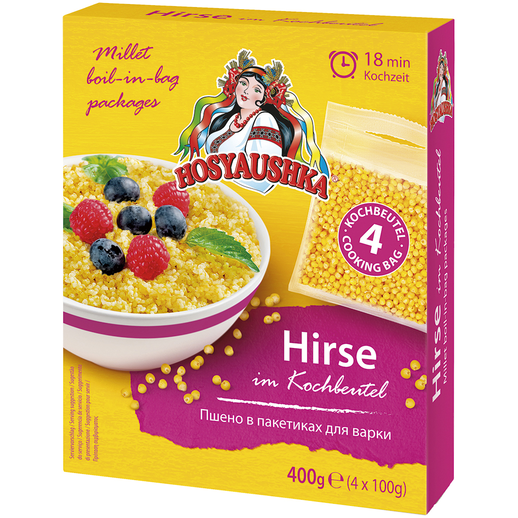 Пшено в пакетиках для варки