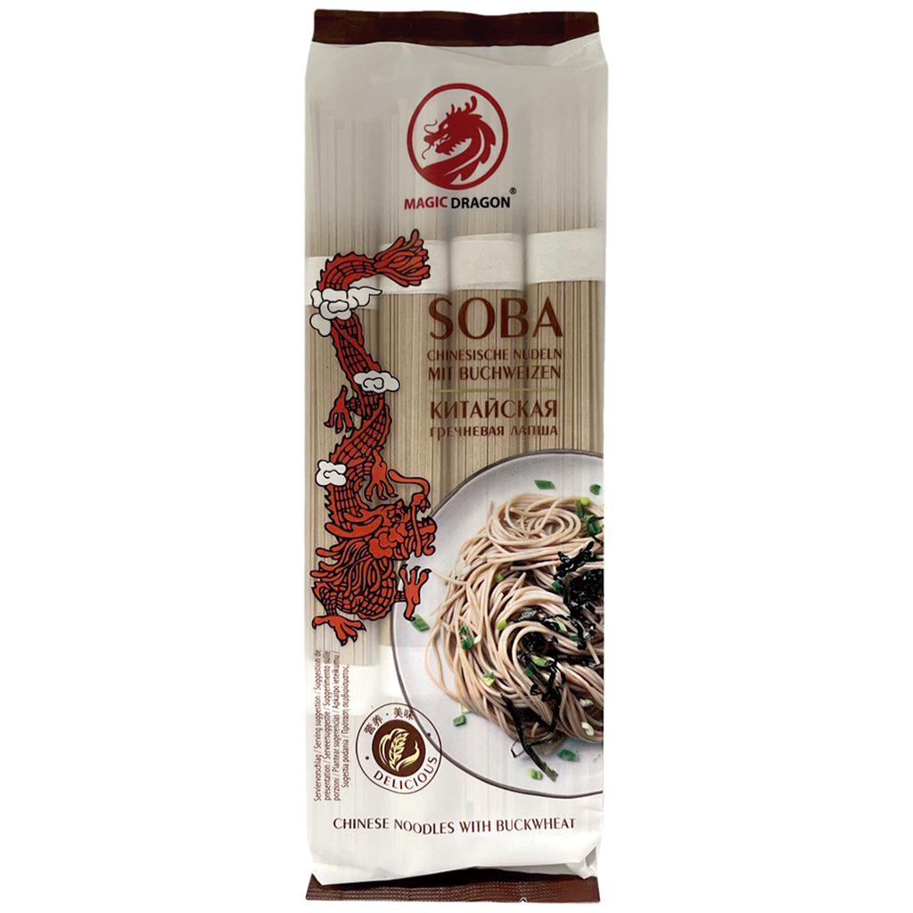 Soba-noedels – Chinese noedels met boekweit.