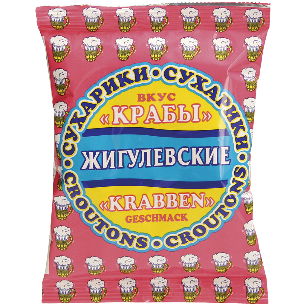 Снек из хлеба со вкусом краба
