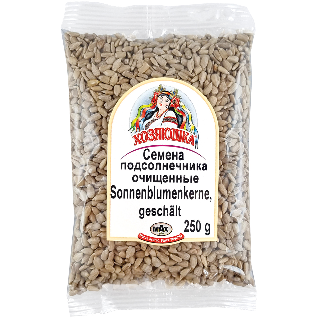 Хозяюшка Семена подсолнуха, очищенные