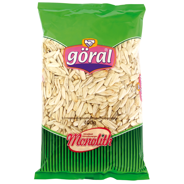 Полосатые белые семечки неочищенные, жареные