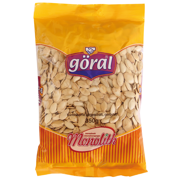 Grote pompoenpitten, ongepeld, geroosterd