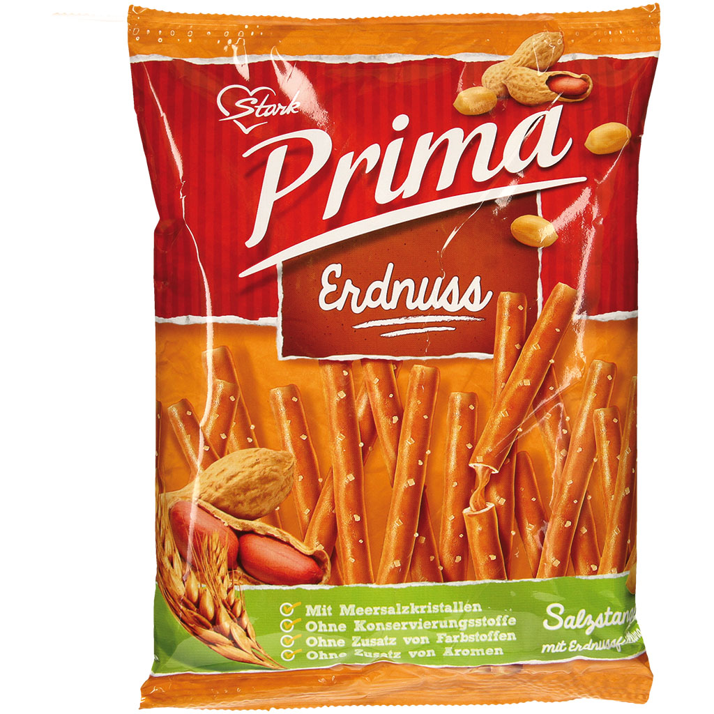 Zoutgebak met pinda-vulling