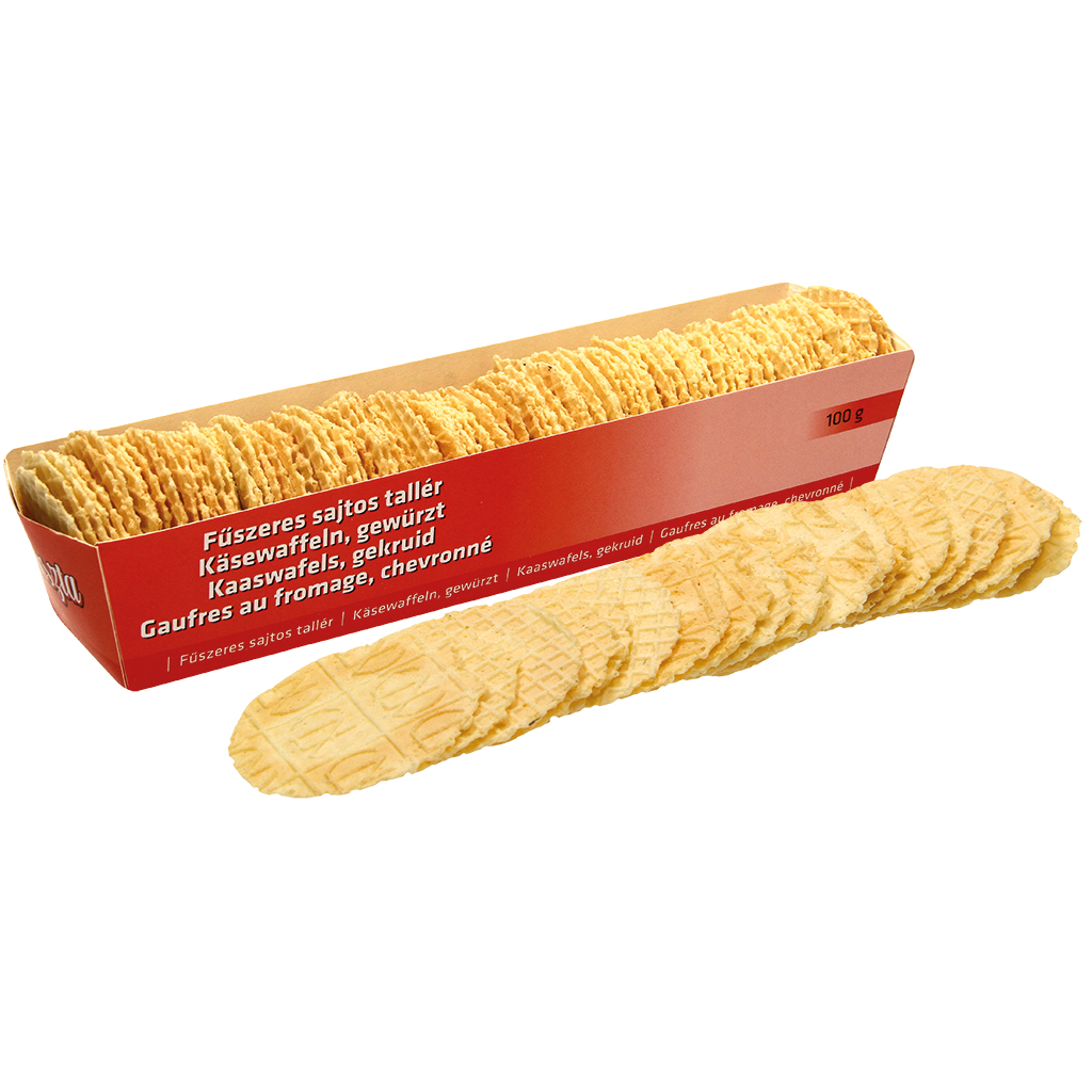 Puszta kaaswafels, gekruid