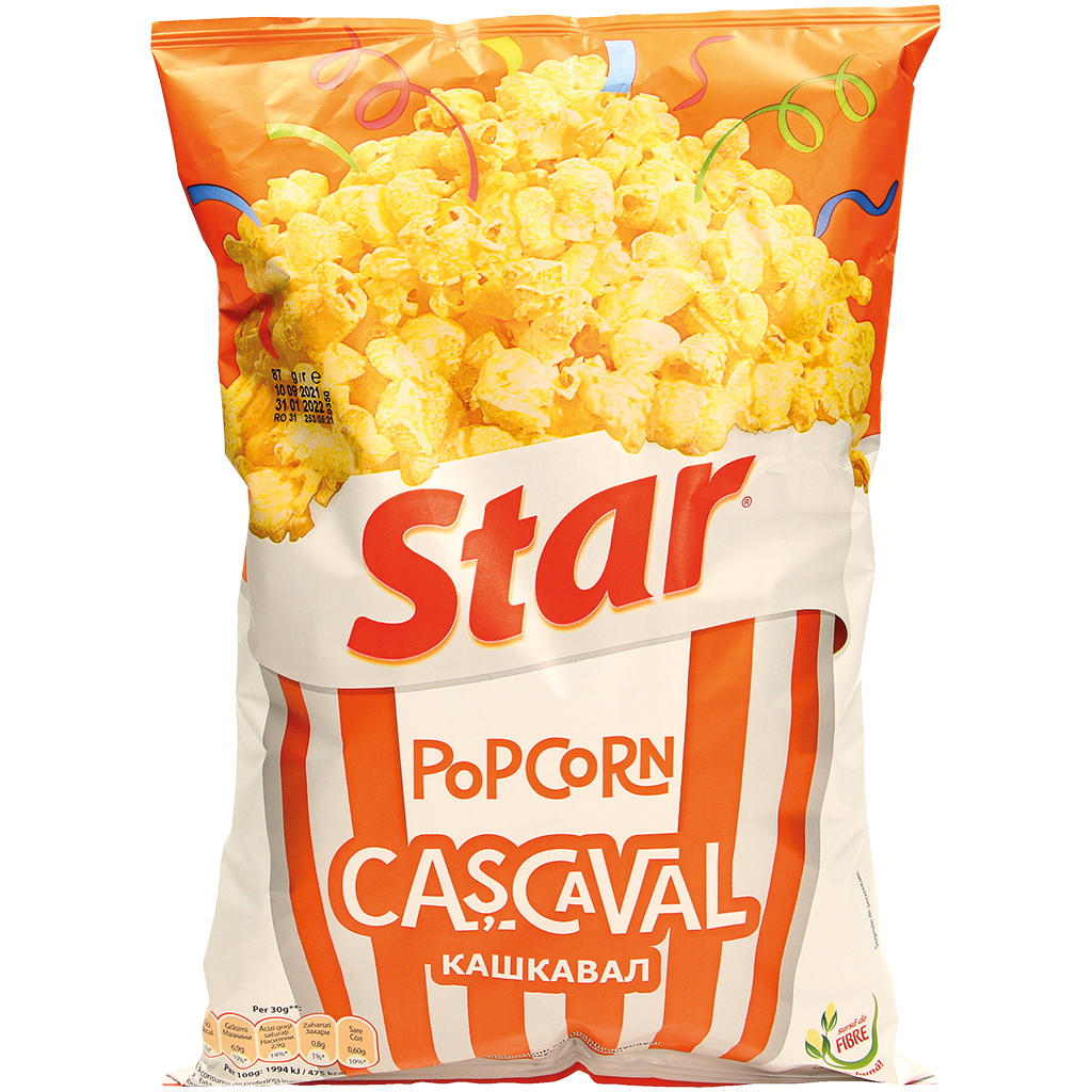 Popcorn cascaval