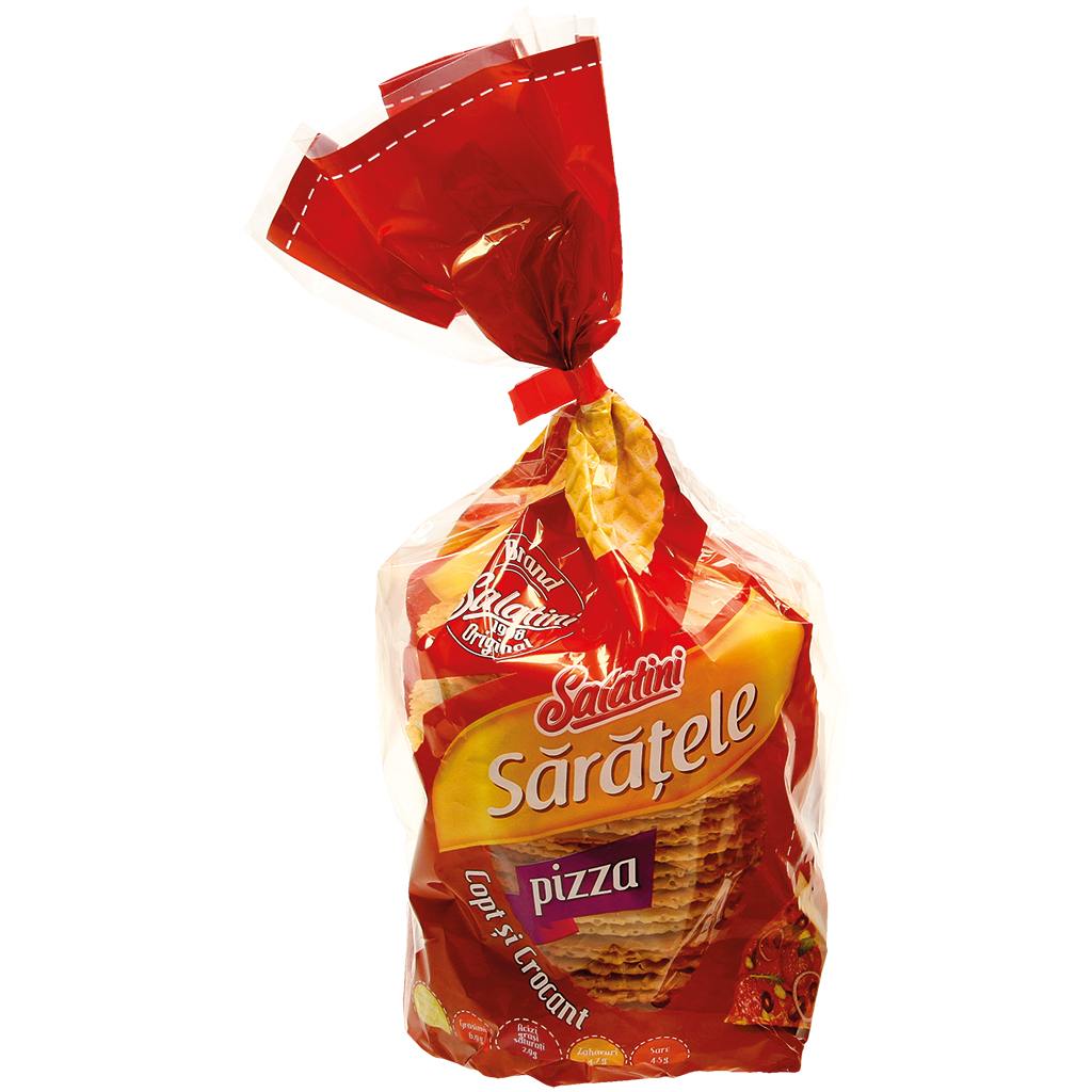 Wafelgebak met pizzasmaak