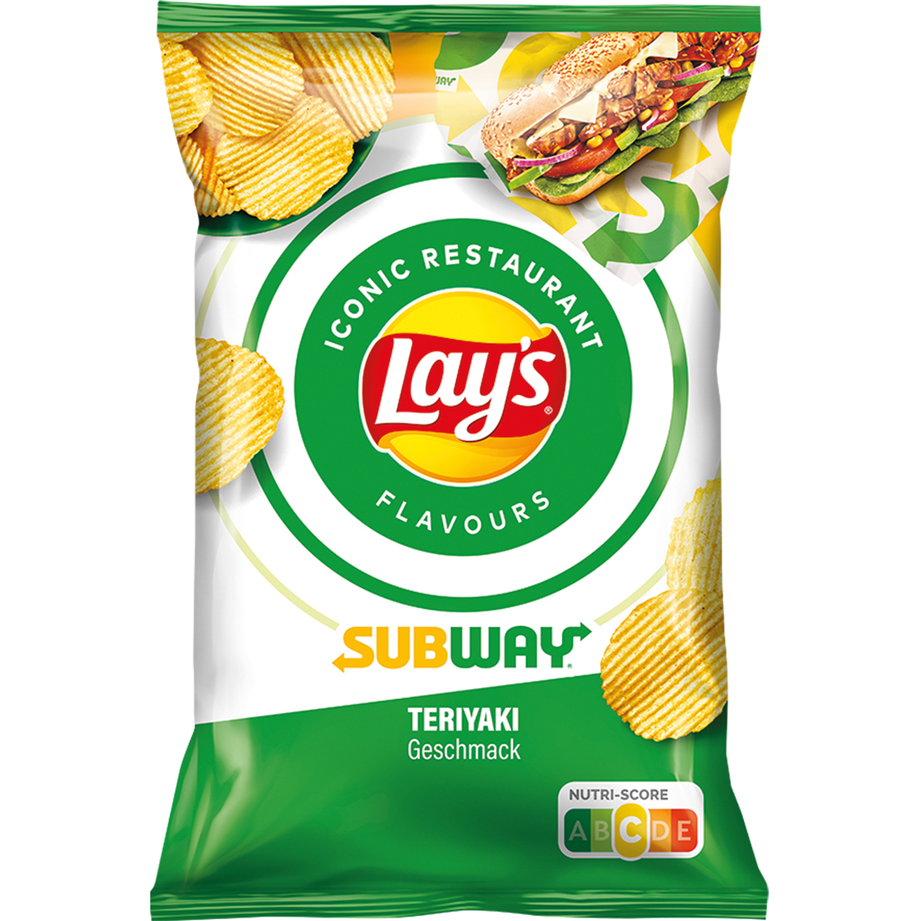Lays Subway Teriyaki Aardappelchips met Teriyaki-smaak