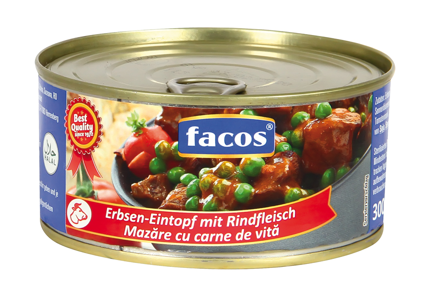 Facos Erwtenstoofpot met rundvlees