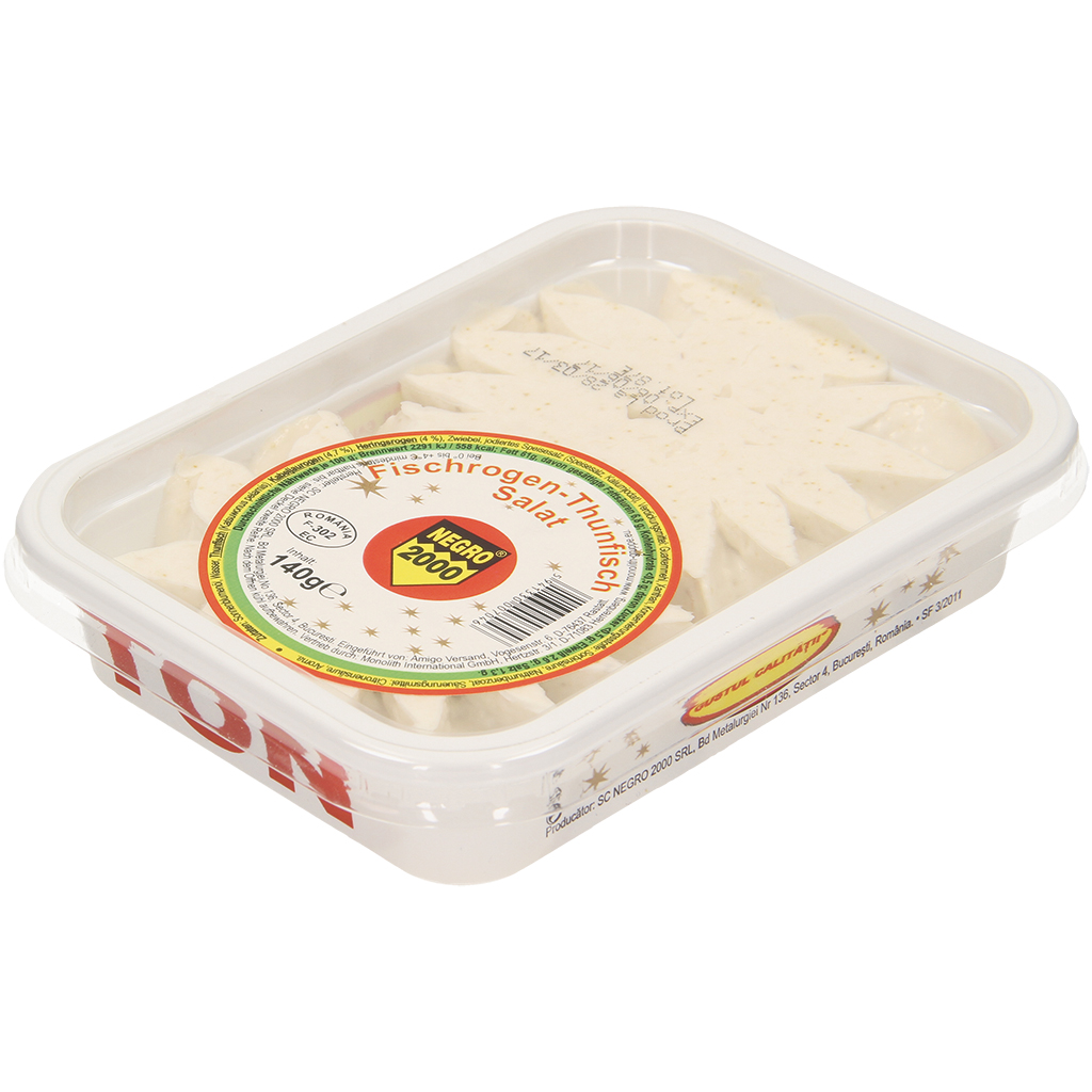 Crème met tonijn, kabeljauw- en haringkuur