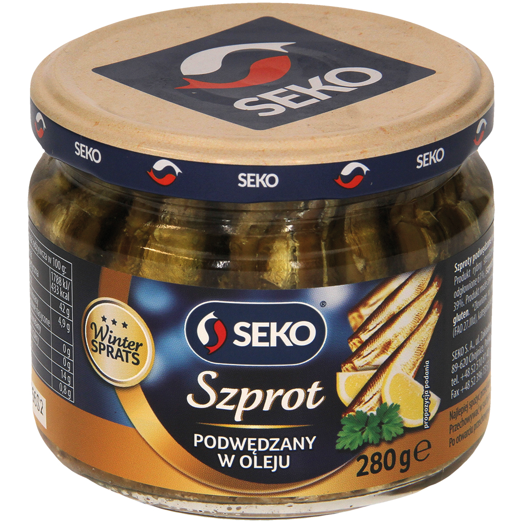 Копченые шпроты (Spratus Spratus), в рапсовом масле, соленые