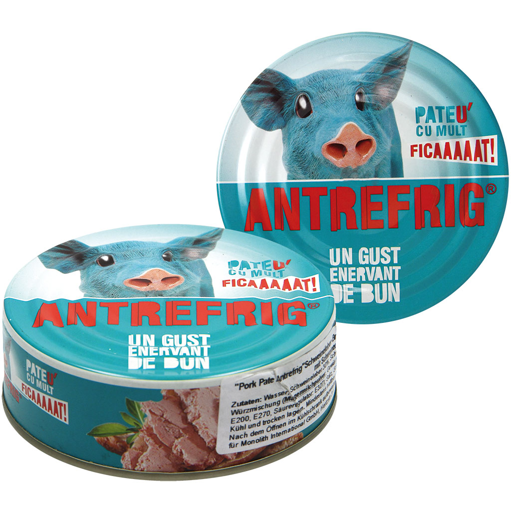 Cвиная печень "Pate Pate Antrefrig", мелко нарезанная, с мод