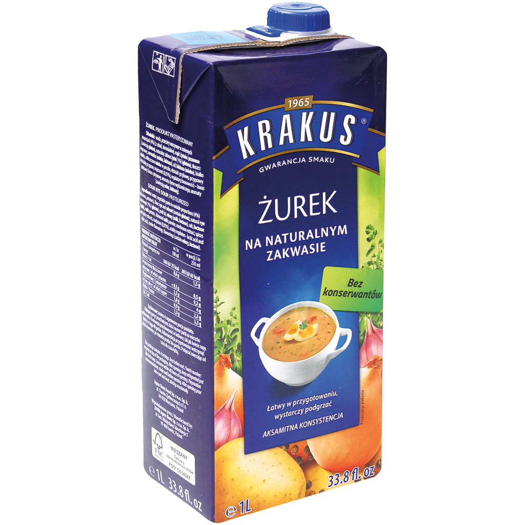 Кислый мучной суп "Zurek"