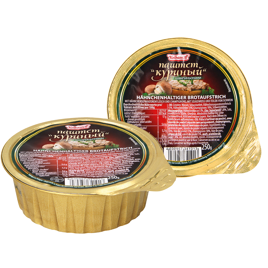 Kolbassoff Kippaté met champignons