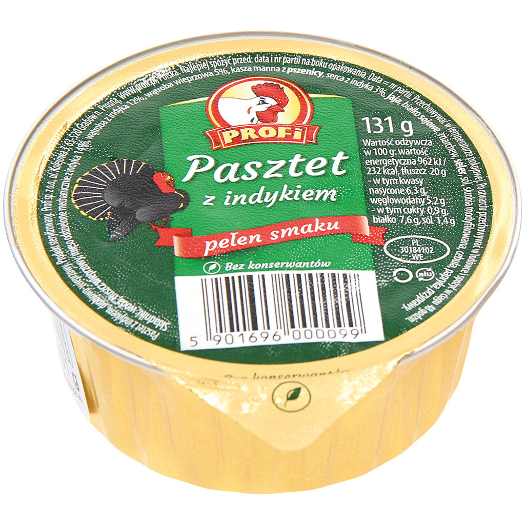 "Pasztet z indykiem" Индюшиный паштет по-польски, со свинино