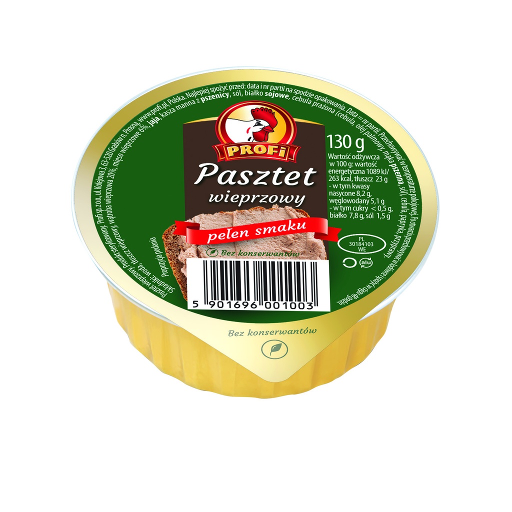 Profi Poolse varkensleverpaté