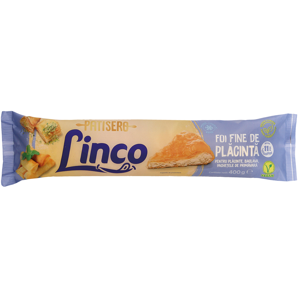 Вытяжное тесто фило, продукт глубокой заморозки