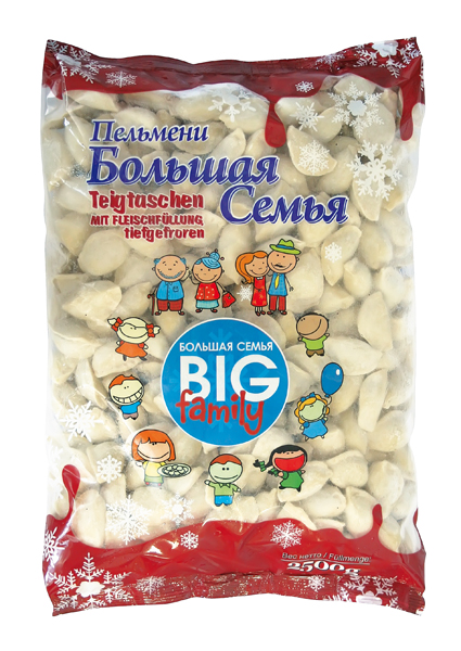 Пельмени "Big Family" замороженные