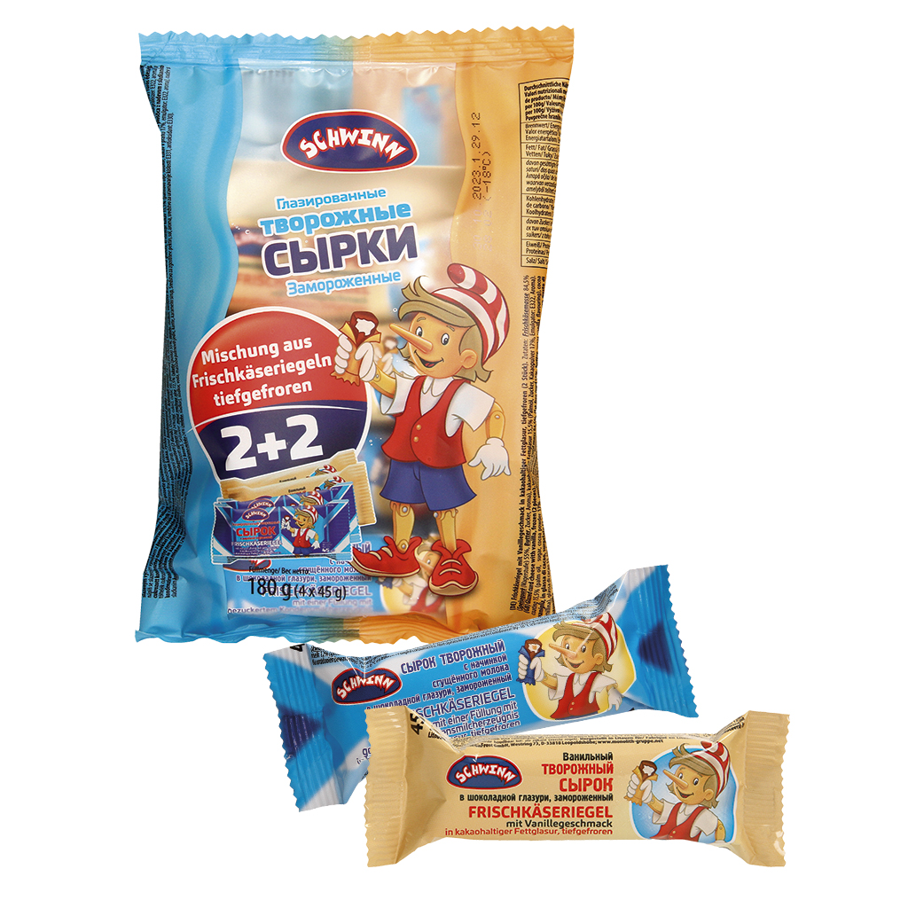 Kwarkreepjes met gecondenseerde melk en karamel