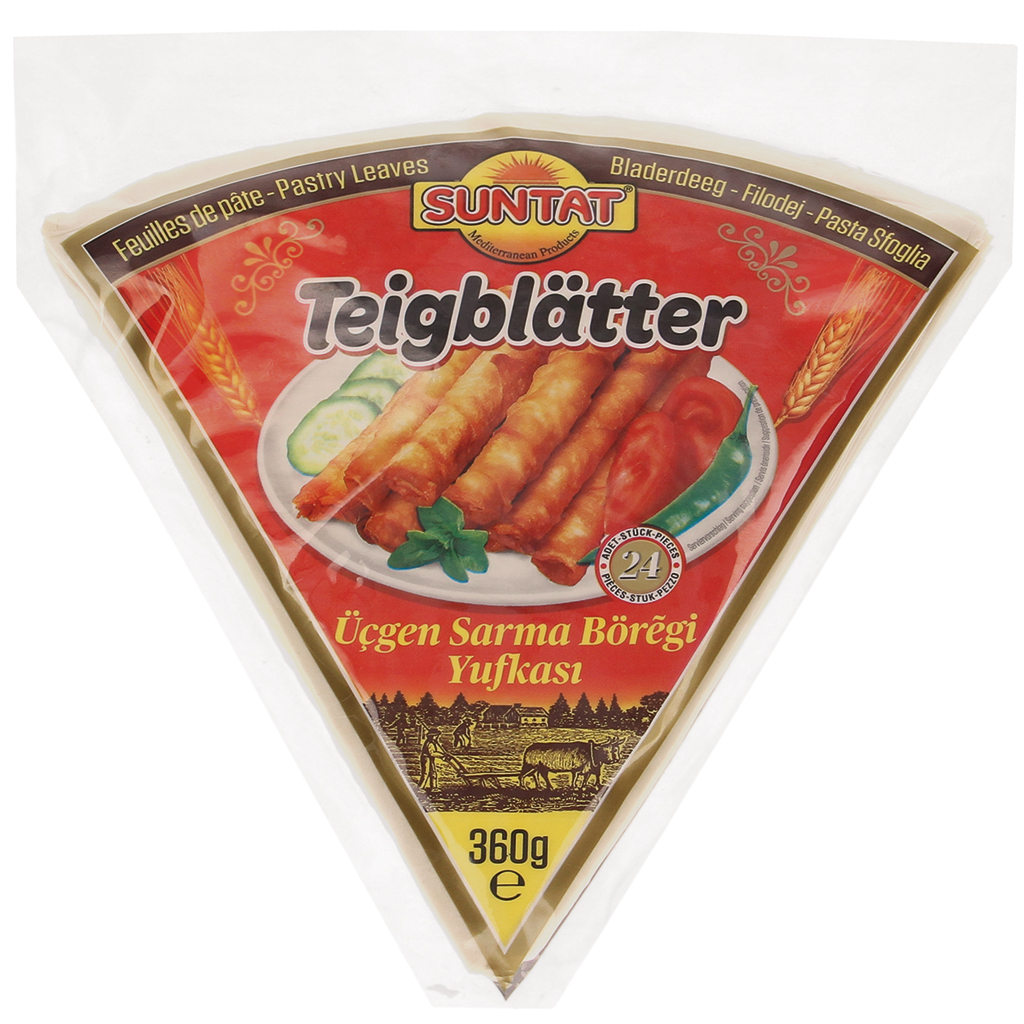 Готовое раскатанное тесто из пшеничной муки "Yufka"