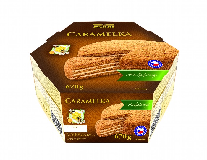 Honingtaart "Caramelka"