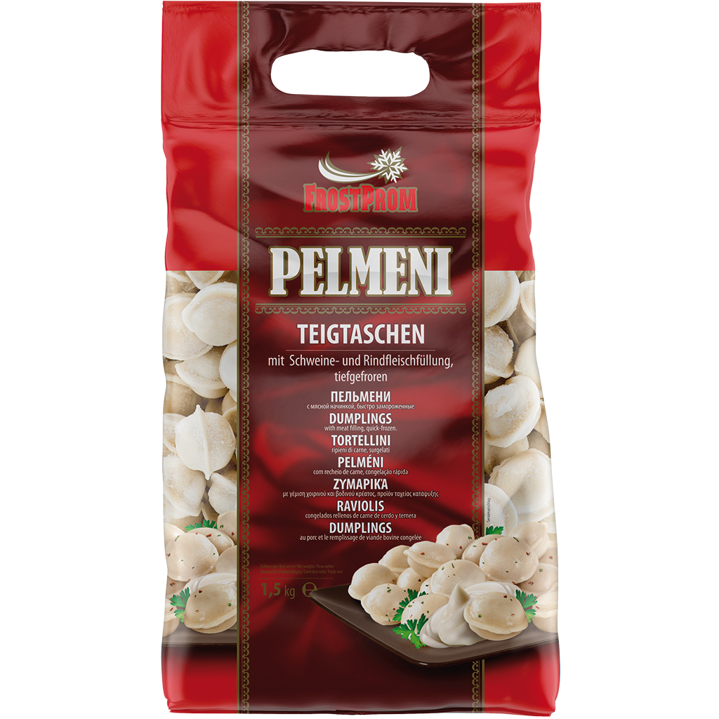 Пельмени "FrostProm" быстро замороженные