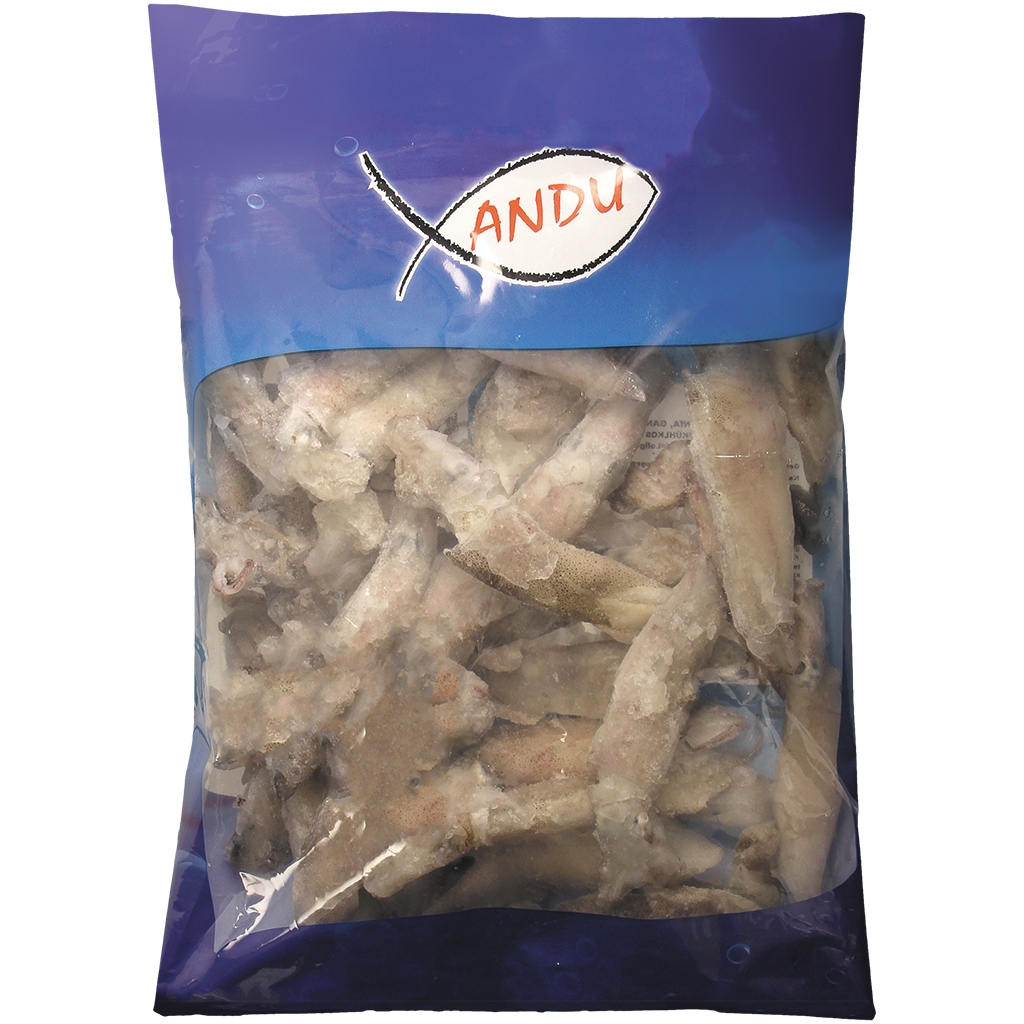 Inktvis Patagonia, heel, rauw, geglazuurd, diepgevroren