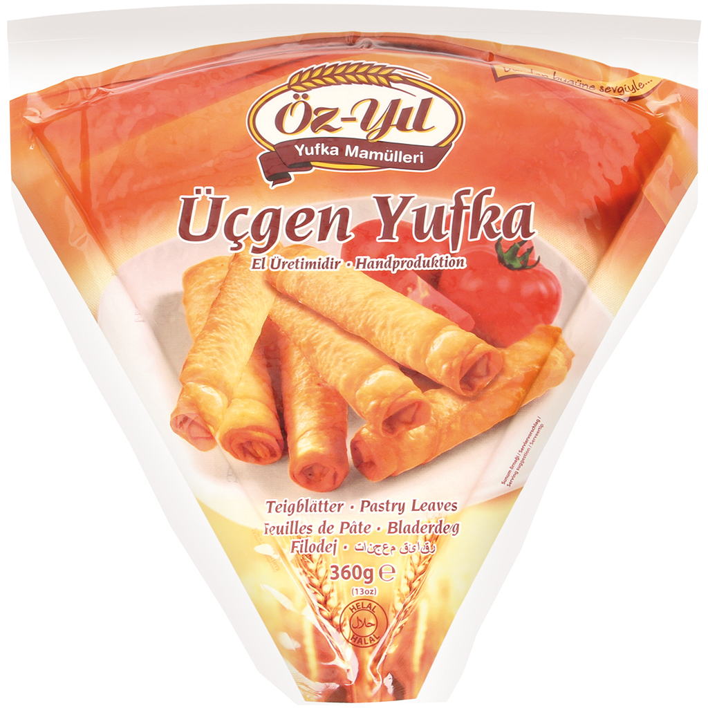 Deegbladen "Ücgen Yufka"