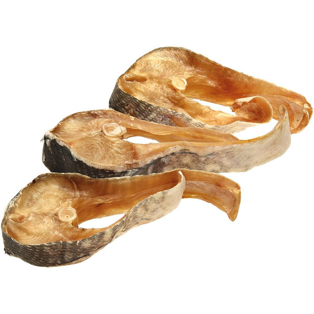 Snoek (Esox lucius), karbonade, gedroogd en gezouten, diepge