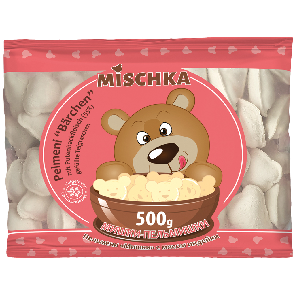 Пельмени "Мишки" с мясом индейки