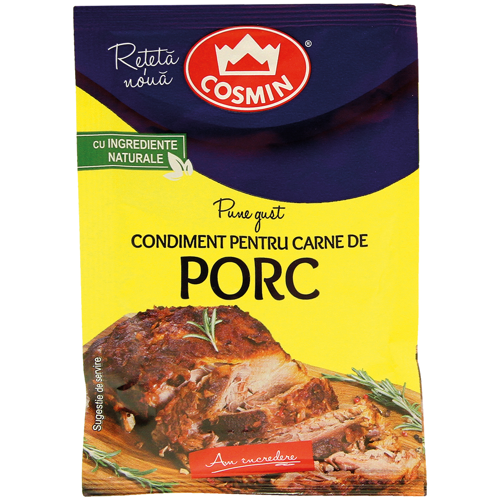 Condiment pentru porc