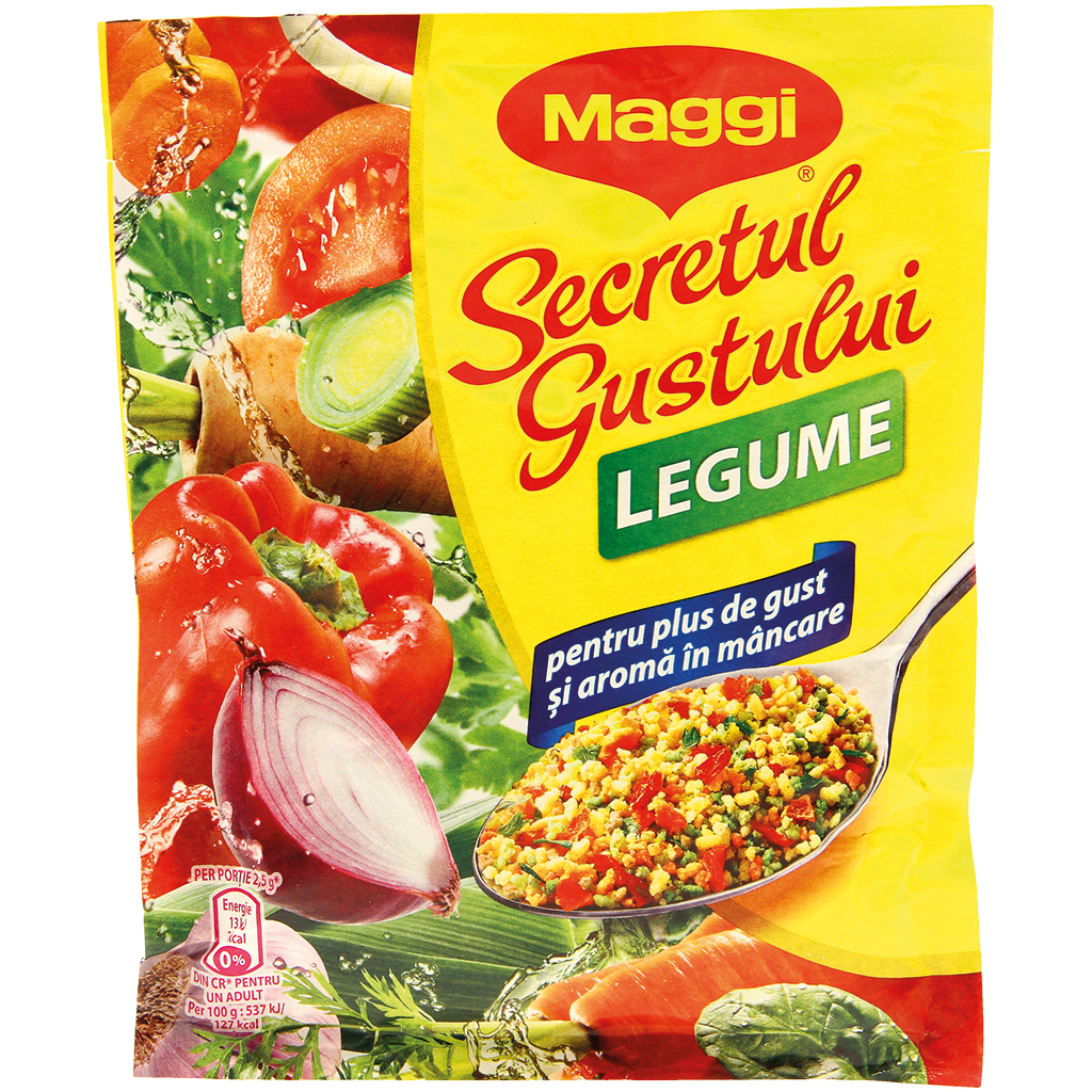 Secretul gustului legume