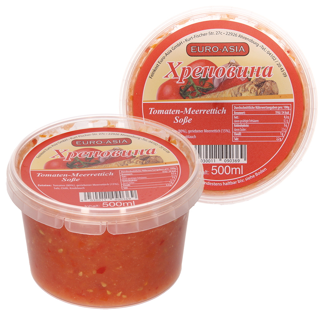 Tomaten-peperwortelsaus