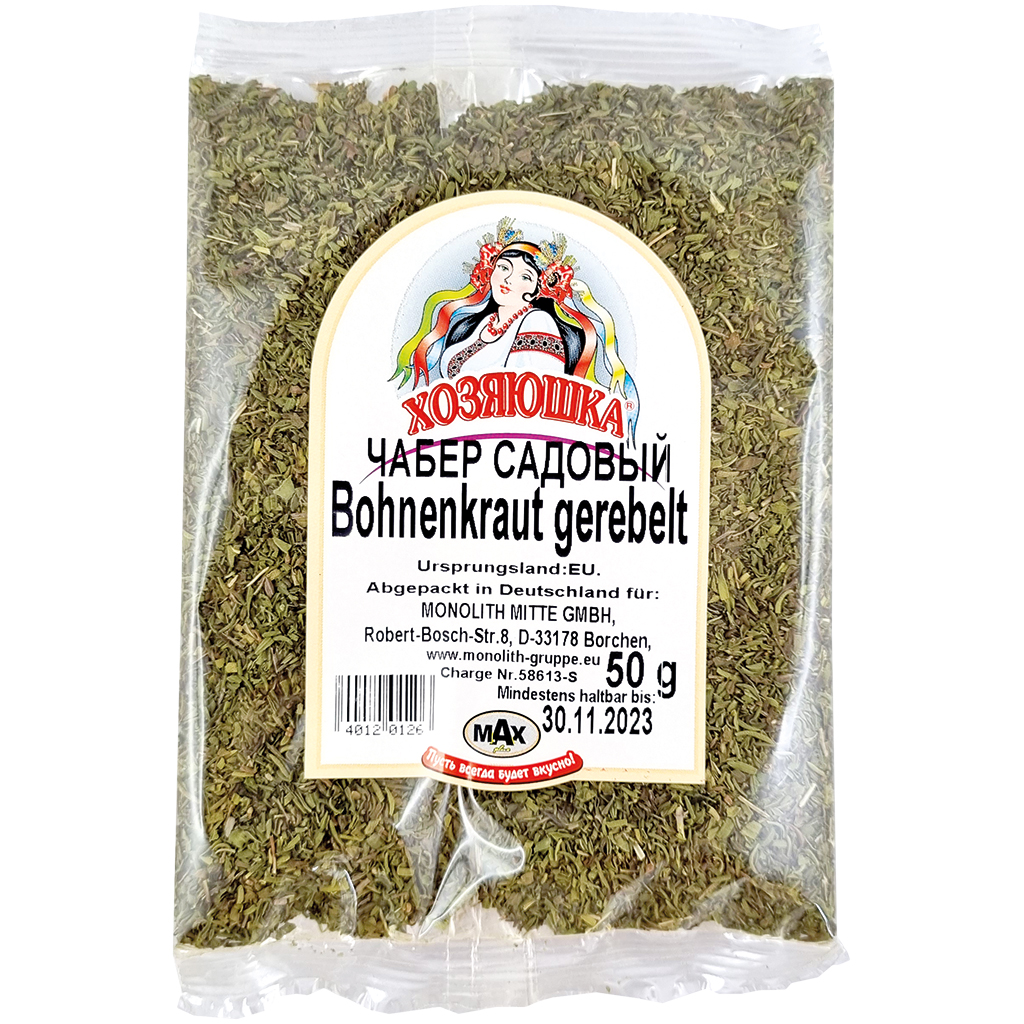 Hosyaushka Bonenkruid gesneden