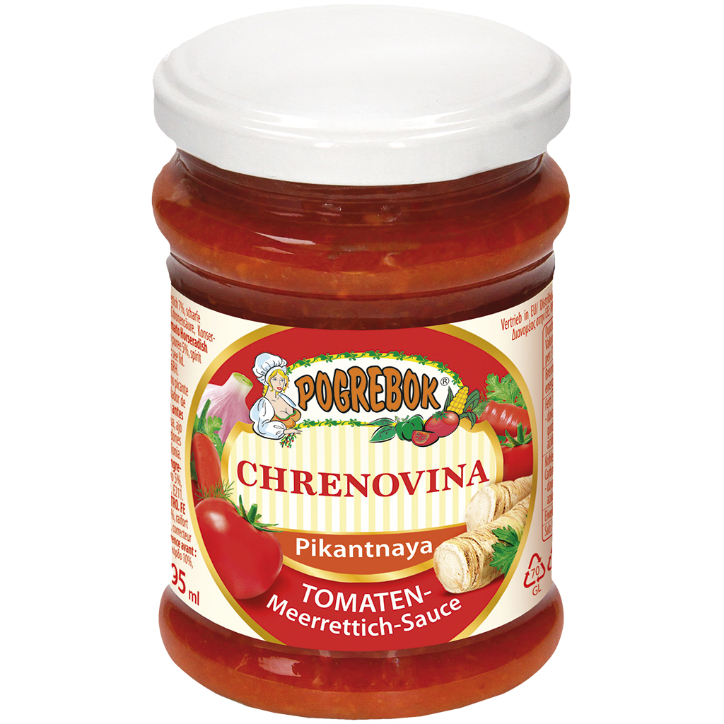 "POGREBOK" Tomaten - Meerrettichsaus "Chrenovina"