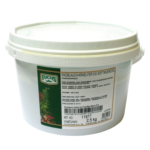 Kant-en-klaar kruidenolie "Knoflookkruiden"