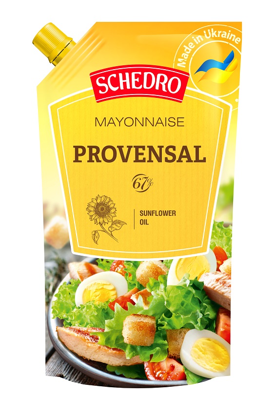 Salademayonaise "Provencaal", 67% vetgehalte