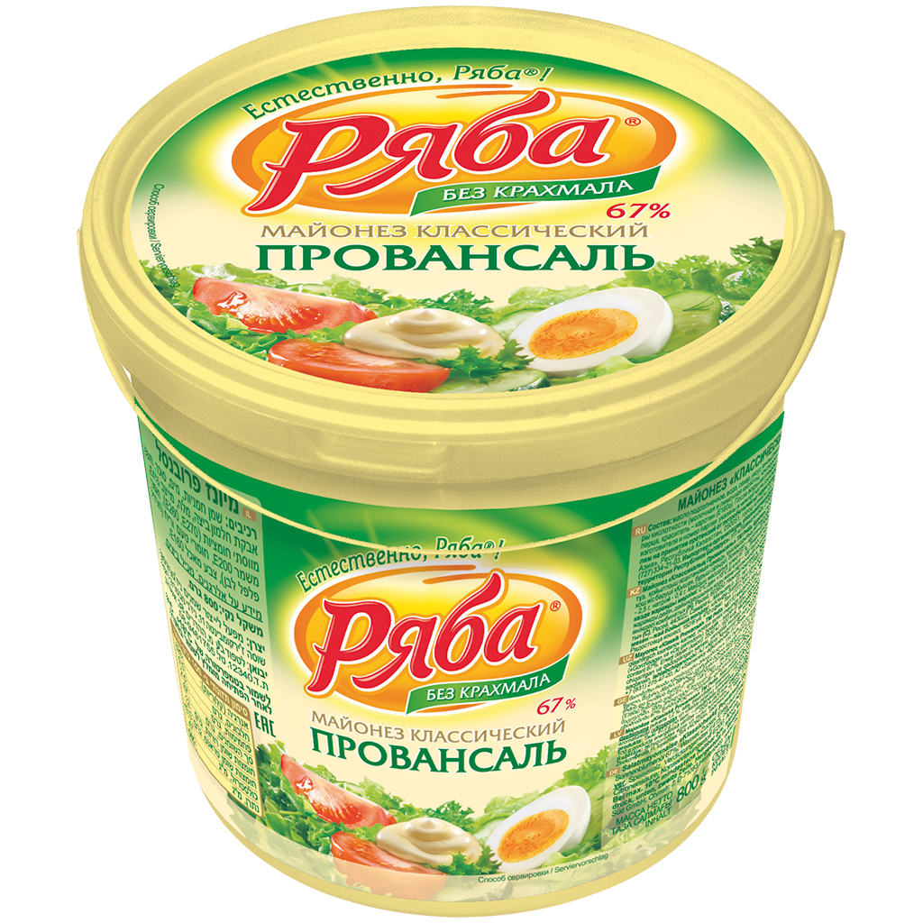 Salade-mayonaise "Rjaba - Klassiek Provencaal"