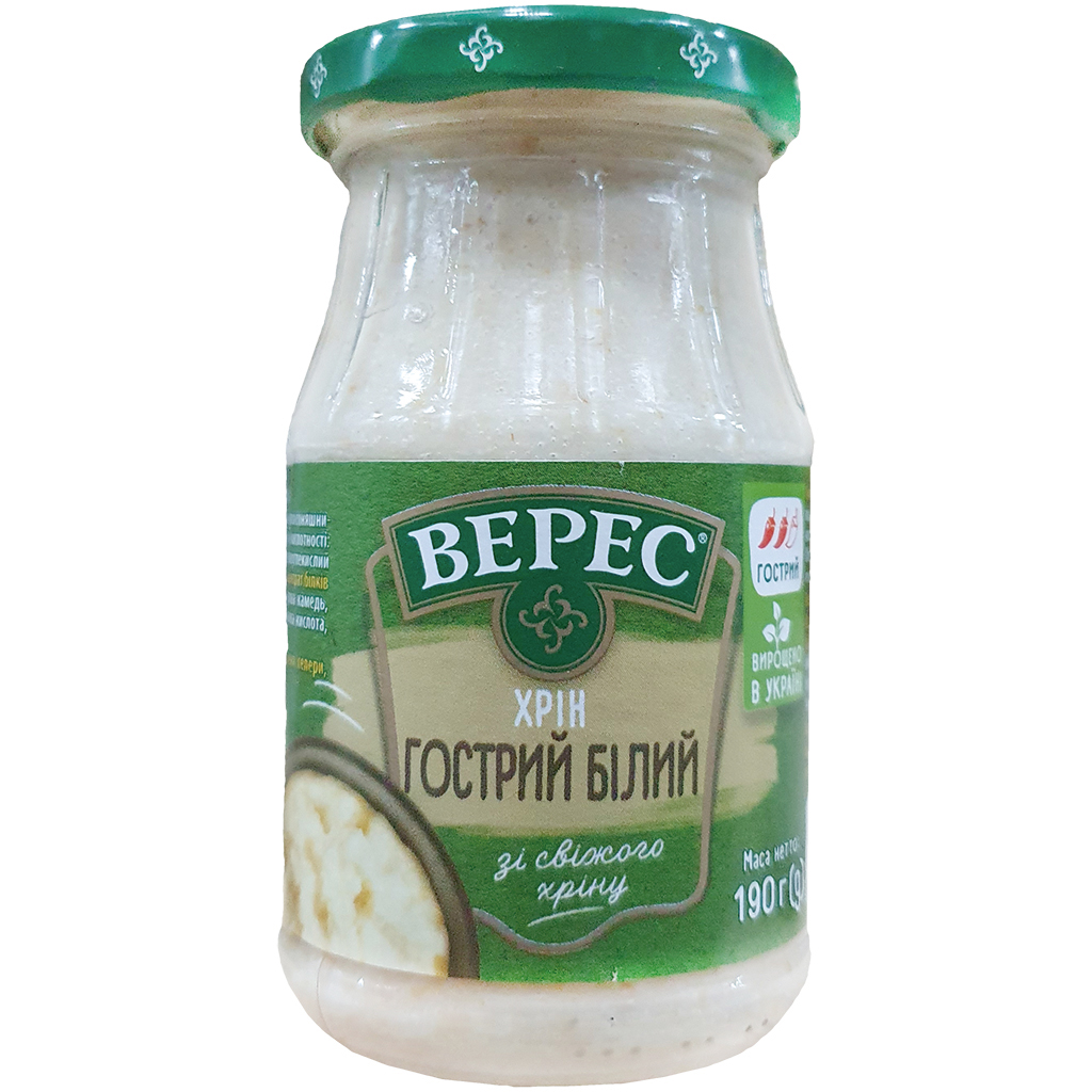 Хрен белый, острый