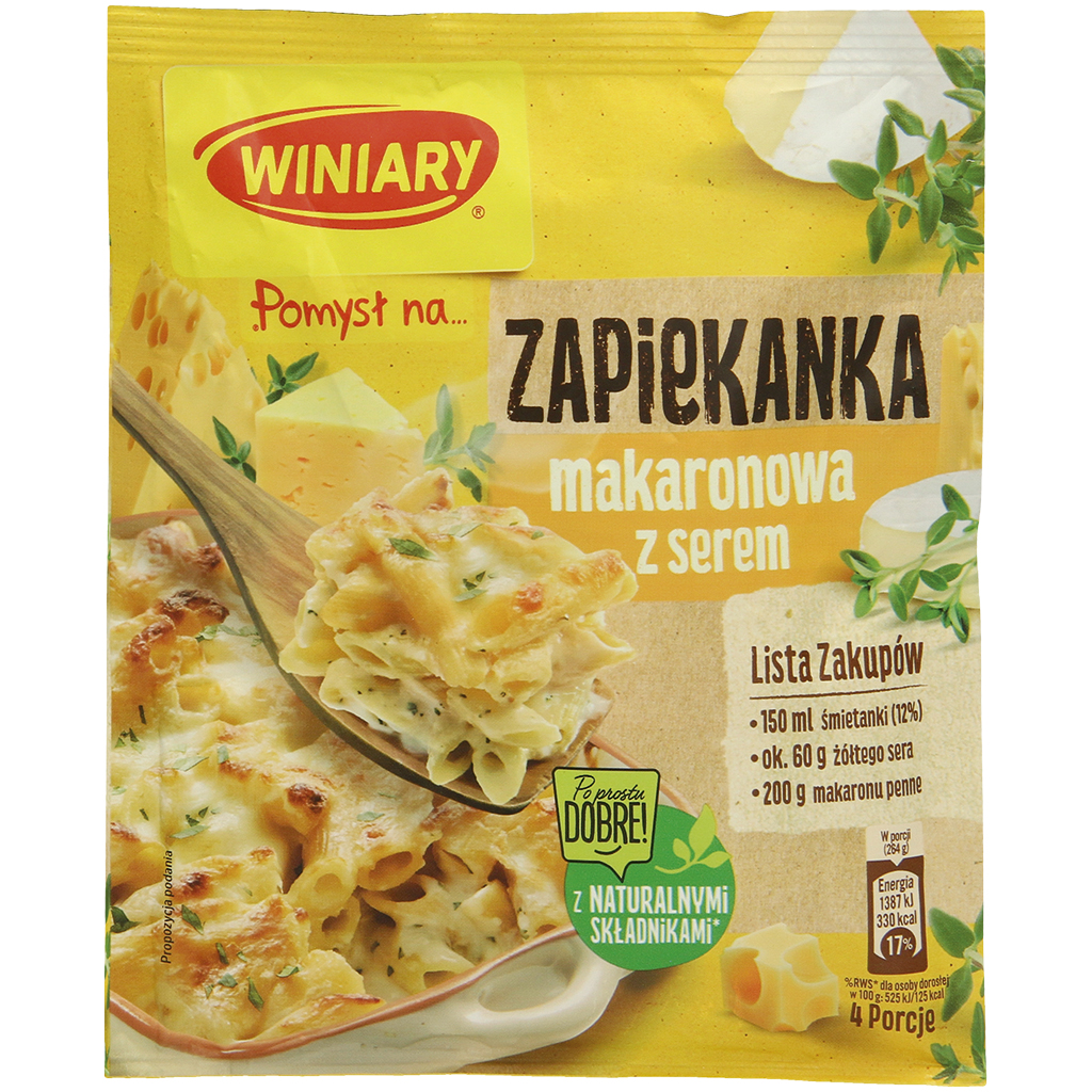 Kruidenmix voor kaas-pasta-ovenschotel