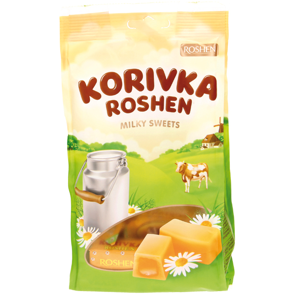 Мягкая карамель "Коровка Рошен"