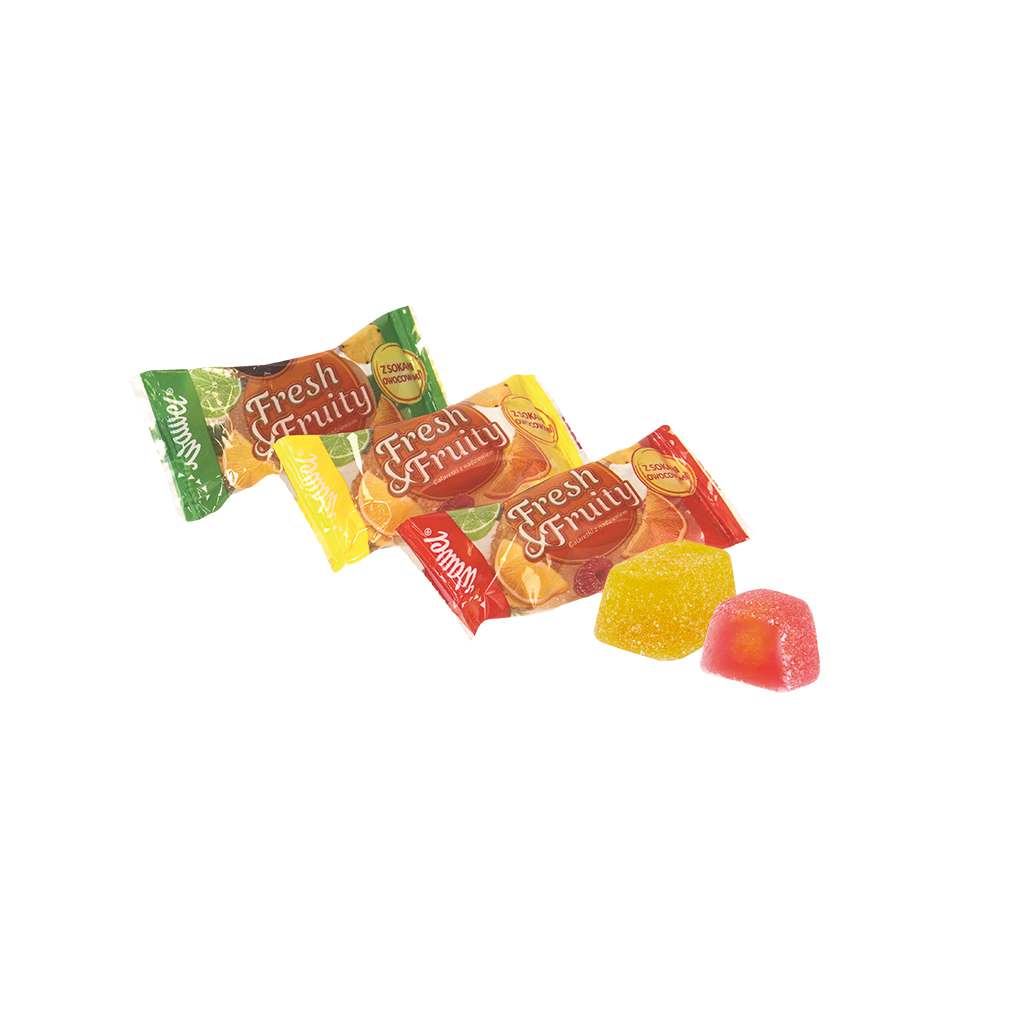 Geleifruit "Fresh & Fruity" met vulling