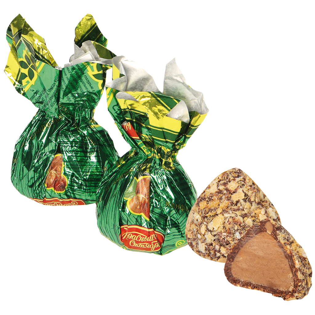 Chocoladesnoep "Orechovaja Roscha" met pinda's