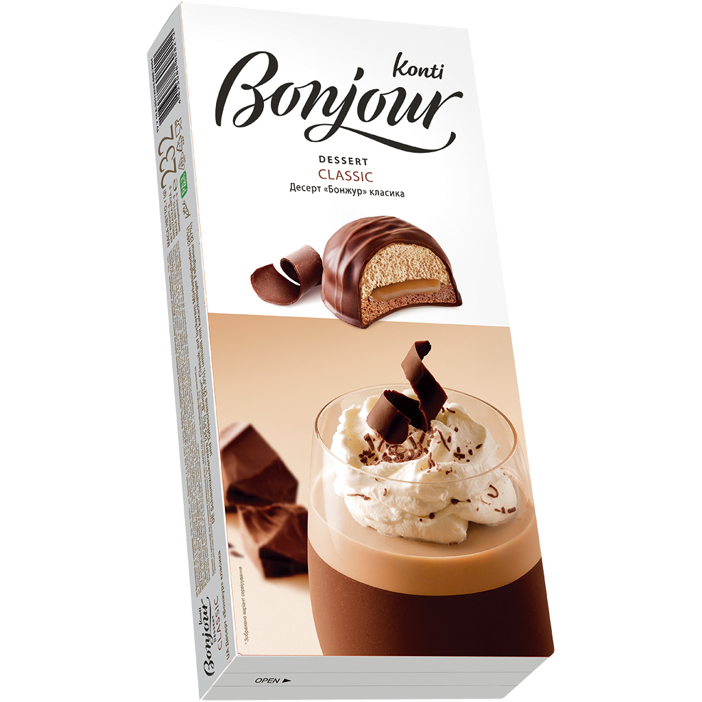 Schuim suikerwaren (25,5%) "Bonjour souffle" klassiek op los