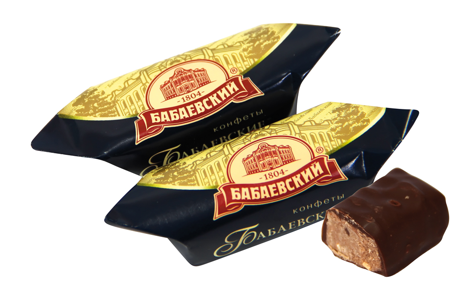 Praline-confituur "Babaevskie" met amandelen