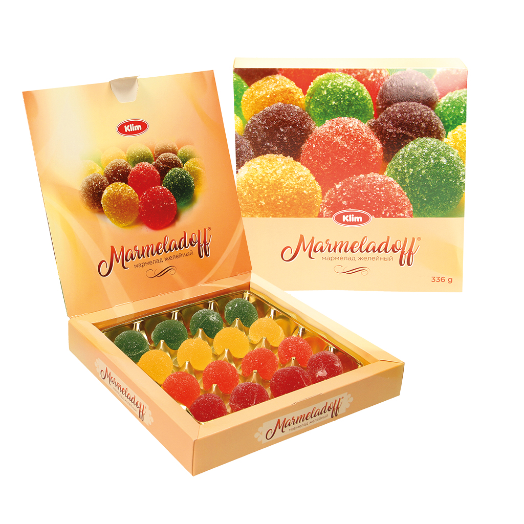 Gelee-bonbonmix "Marmeladoff" met fruitsmaak
