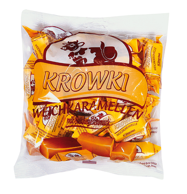 Zachte karamel "Krowki" met room smaak