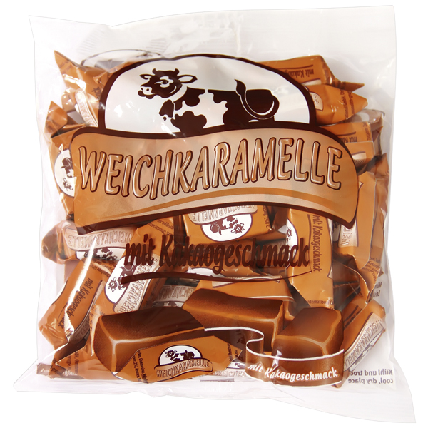 Karamel "Krowki" met cacao smaak