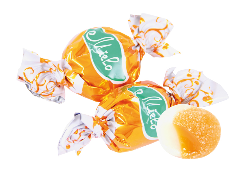 Gelatine snoepmix "Mielo" met roomlikeur-vruchtensmaak